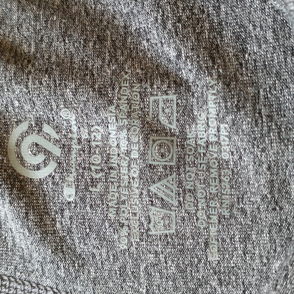 Kids girls champion large(10-12) grey - Picture 4 of 4